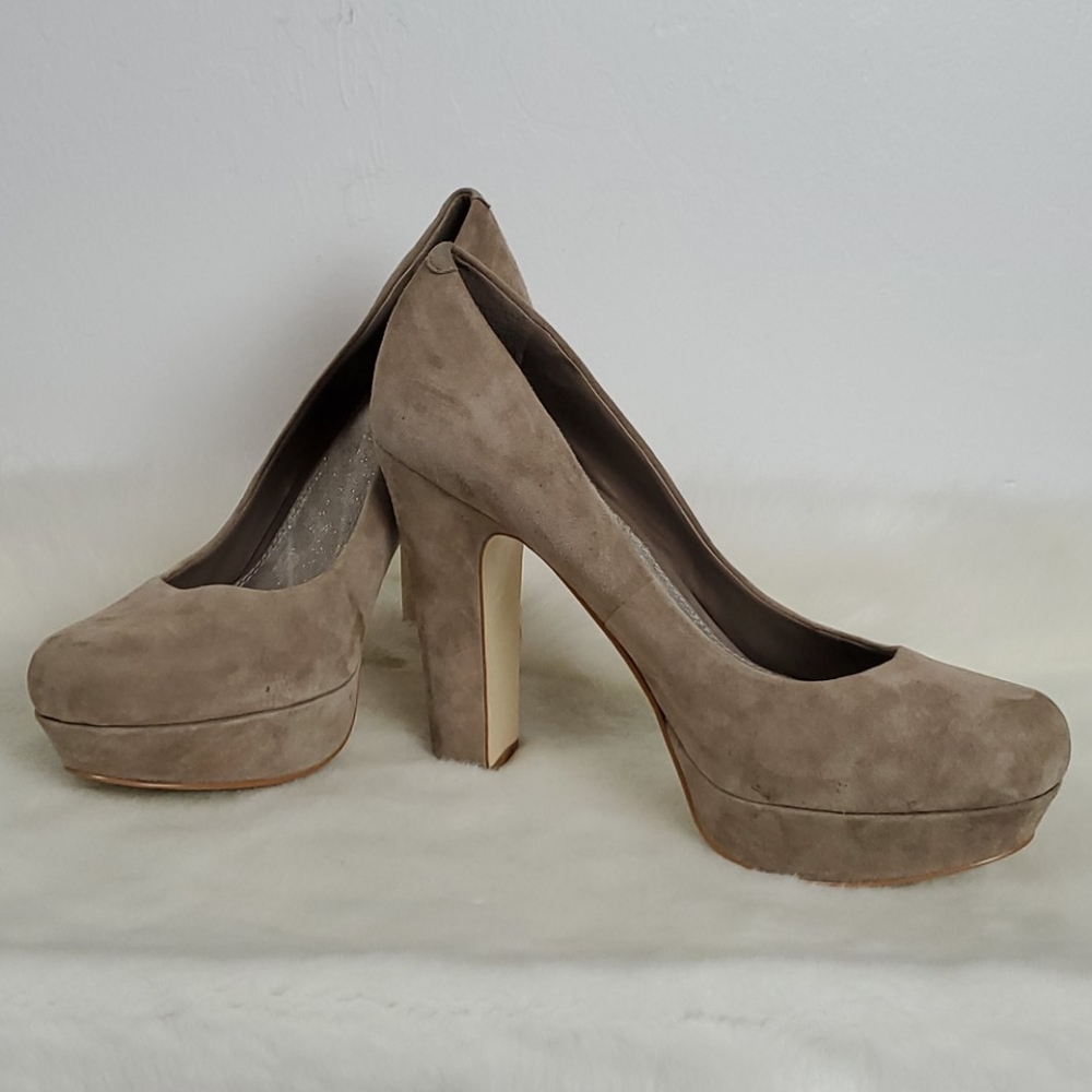 Gianni Bini suede heels women shoes size 9M